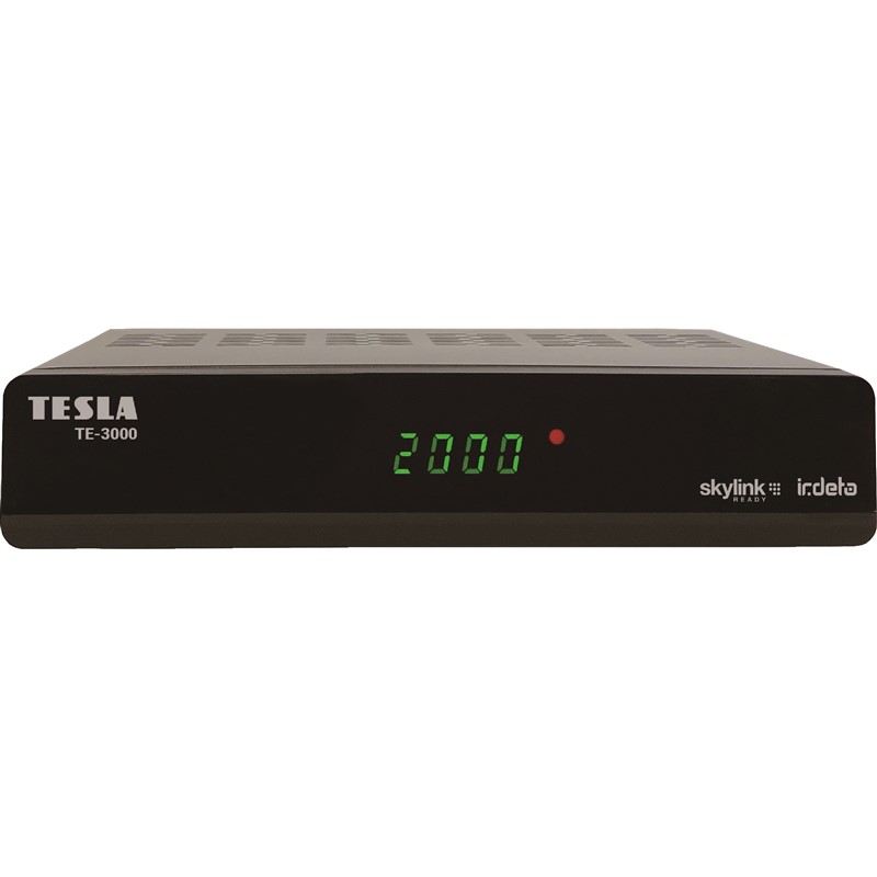 Satelitní přijímač TESLA TE-3000 / DVB-S2 / USB 2.0 / LAN / černá Varianta: ivi1