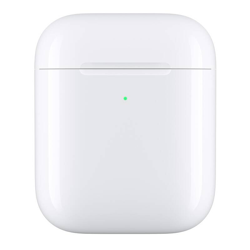 Pouzdro Apple pro AirPods / bezdrátové nabíjení / bílá Varianta: ivi1