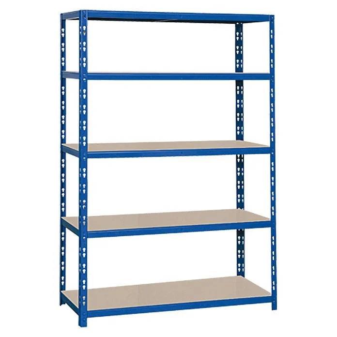 German Kovový zátěžový regál XL / 180 x 120 x 50 cm / modrá Varianta: ivi1