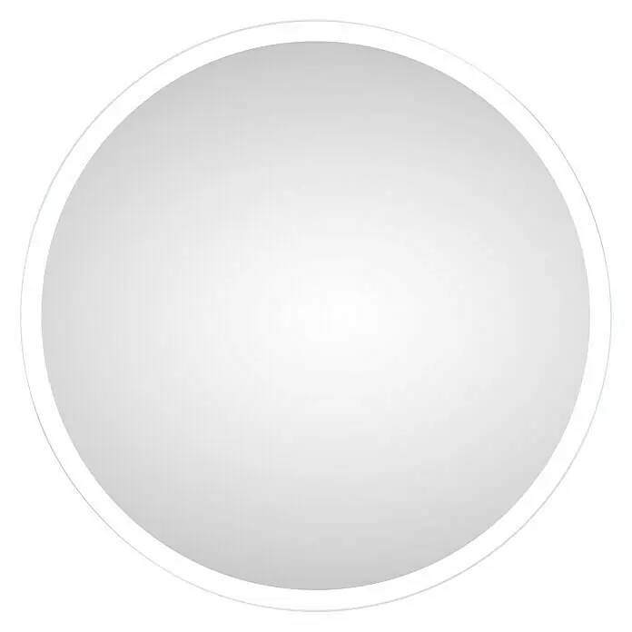 DSK Design LED kulaté světelné zrcadlo DSK Silver Space / O 60 cm / neutrální bílá / 950 lm / bílá Varianta: ivi1