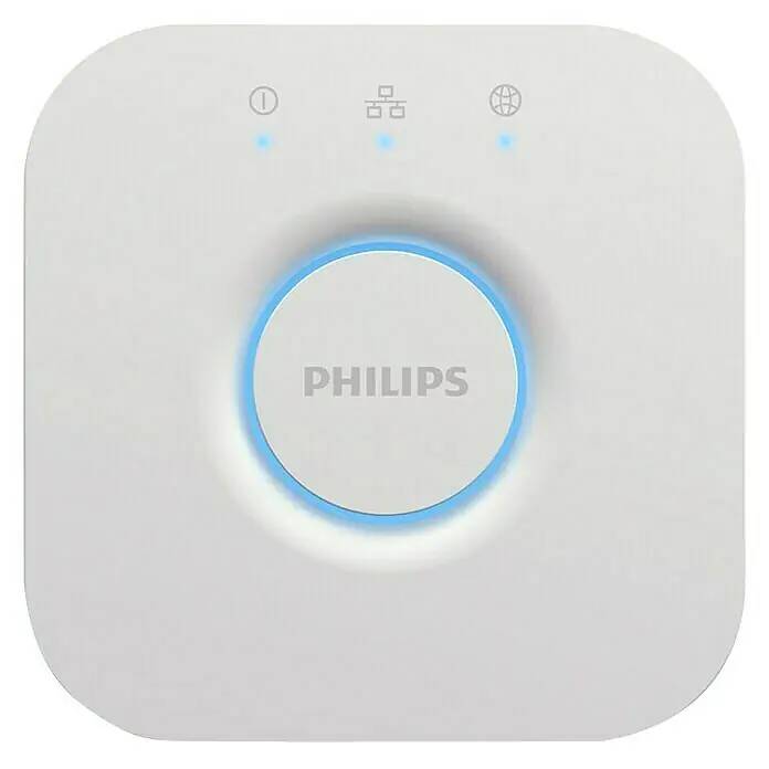 Ovládání osvětlení Philips Hue Bridge 2.0 / technologie ZigBee / plast / bílá Varianta: ivi1
