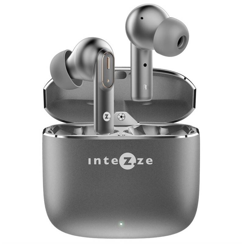 Bezdrátová sluchátka Intezze CLIQ / 115 dB / 32 ohm / 20 - 20 000 Hz / šedá Varianta: ivi1
