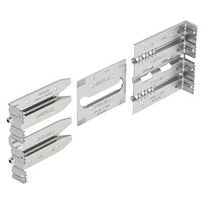 Upevnění rámu Häfele Startec Frame Fix / 6 ks / pro dřevěné rámy Varianta: ivi1