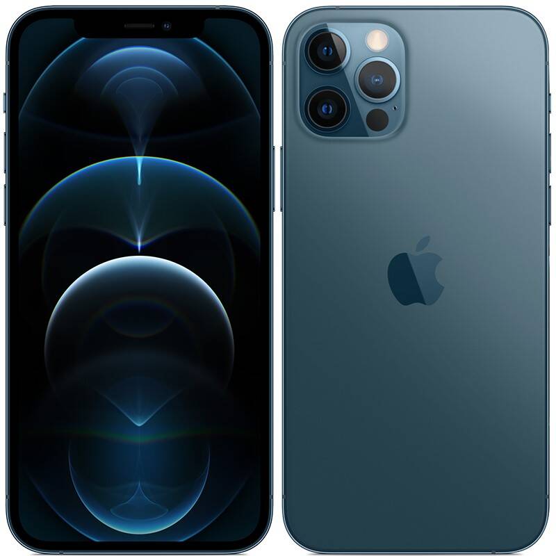Mobilní telefon Apple iPhone 12 Pro Max MGDA3ZD/A / 6GB/128GB / 5G LTE / Pacific Blue Varianta: ivi2