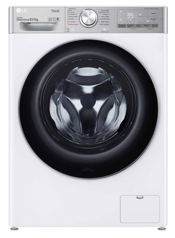 Pračka se sušičkou LG F2DV9S8H2 / 8,5 kg/5 kg / 1200 ot./min. / slim provedení / bílá Varianta: ivi1