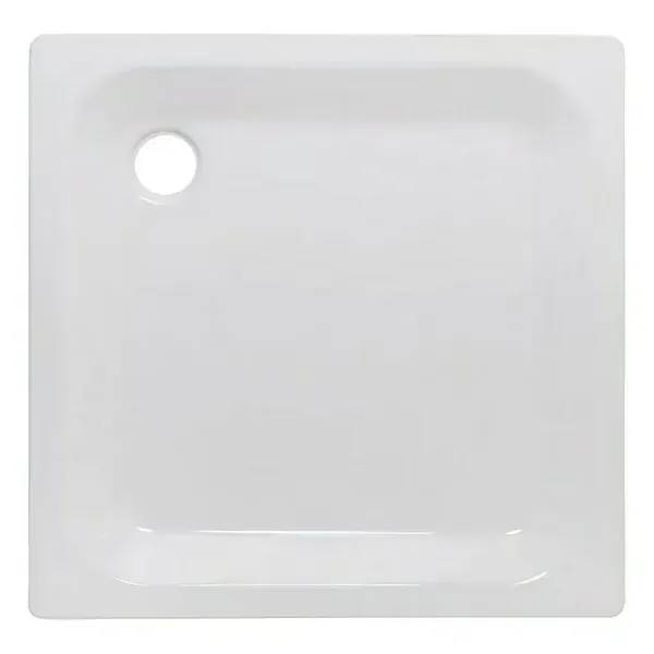 Sprchová vanička Sanicomfort / 90 x 90 x 2,5 cm / smaltovaná ocel / bílá Varianta: ivi1