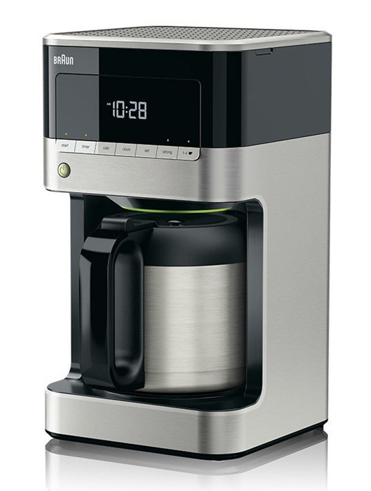 Kávovar na překapávanou kávu Braun KF 7125 PurAroma 7 / 1000 W / 1,25 l / černá/stříbrná Varianta: ivi6