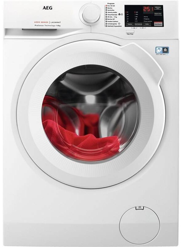 Pračka AEG ProSense™ 6000 L6FNI48WC / 8 kg / 1400 ot./min. / bílá Varianta: ivi1