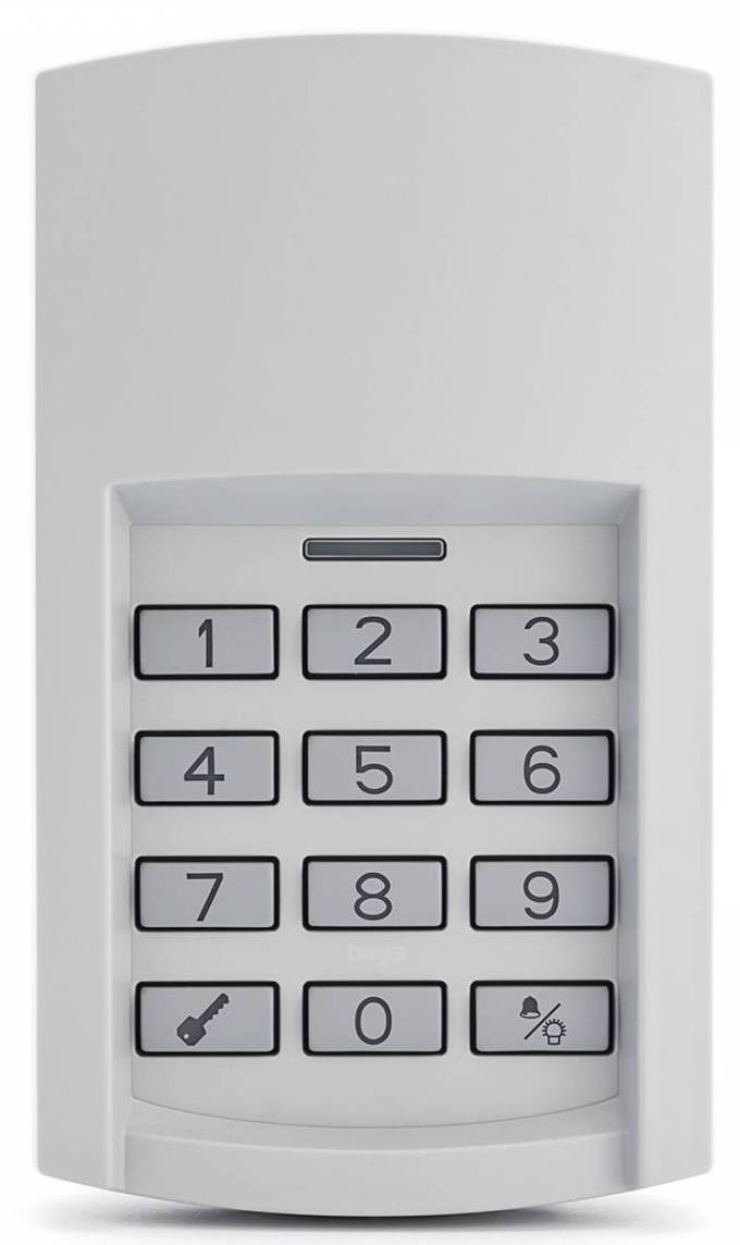 Rádiový kódovací spínač Hörmann EcoStar RCT 3b BiSecur / k bezdrátovému impulzivnímu ovládání až 3 pohonů bran či vrat / 433 MHz / 1,5 V / plast / st…