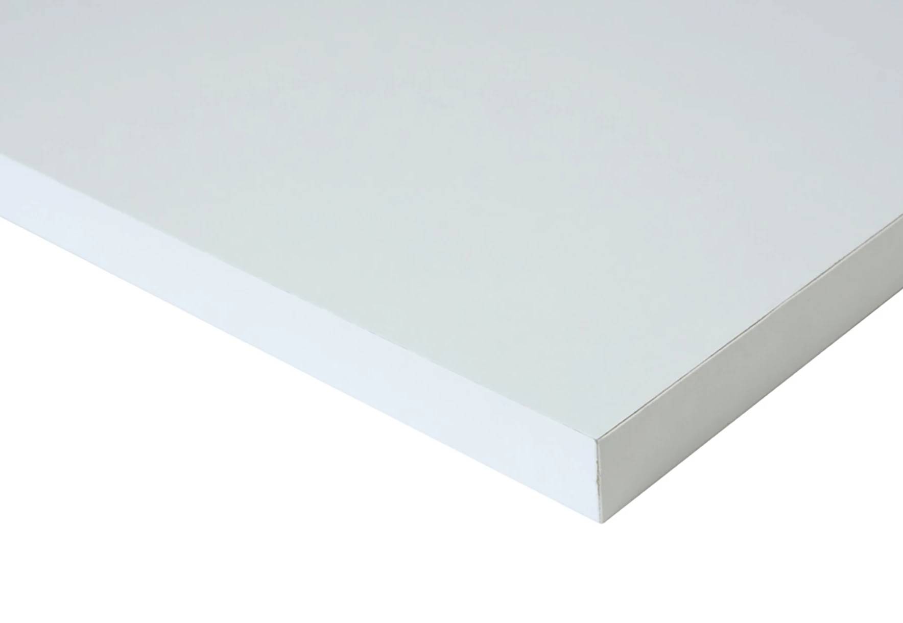 German Nástěnná police / 60 x 20 x 1,6 cm / dřevotříska / bílá Varianta: ivi1