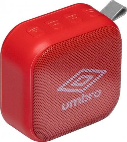 Přenosný mini reproduktor Umbro 494616RD / bezdrátový / 400 mAh / 3 W / Bluetooth 5.0 / červená Varianta: ivi1
