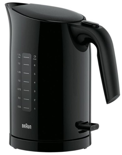 Rychlovarná konvice Braun PurEase WK3100.BK / 1,7 l / 2200 W / plast / černá Varianta: ivi6