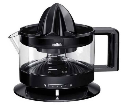 Lis na citrusy Braun CitrusQuick 1 CJ3000BK / 20 W / 0,4 l / černá Varianta: ivi1