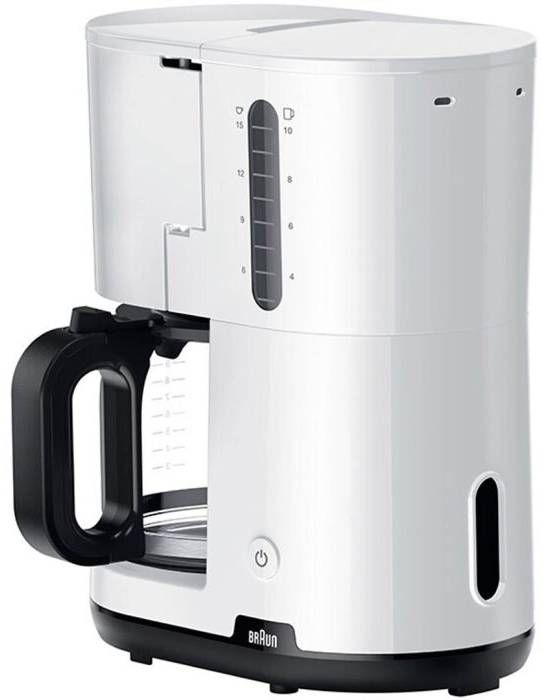 Kávovar na překapávanou kávu Braun KF1100 WH / 1000 W / 1,38 l / bílá/černá Varianta: ivi2