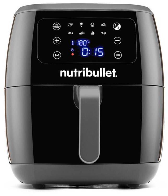 Horkovzdušná fritéza Nutribullet NBA071B XXL DIGITAL AIR FRYER / 8 automatický programů / 1800 W / 7 l / černá Varianta: ivi2