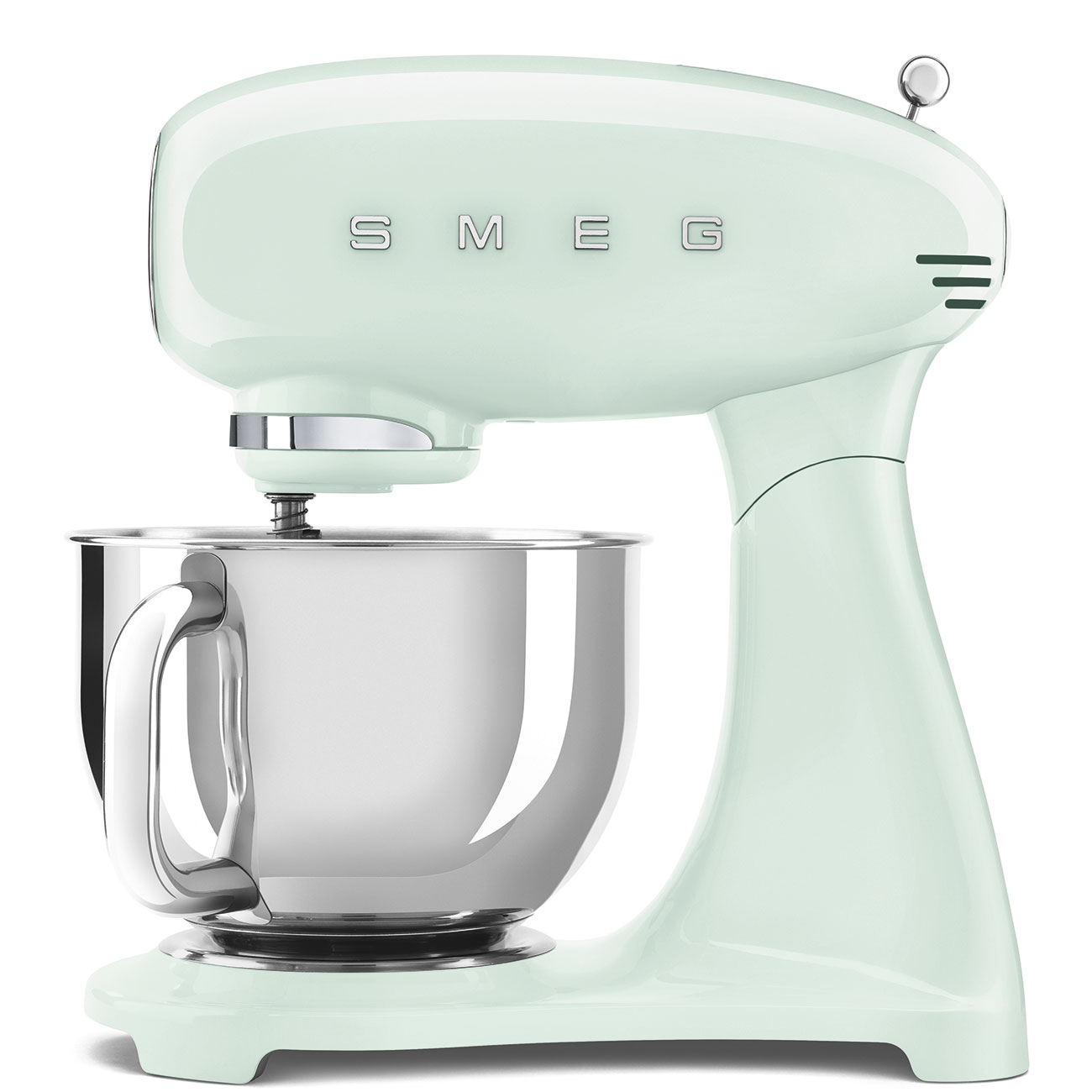 Kuchyňský robot Smeg 50's style SMF03PGEU / 800 W / 4,8 l / pastelově zelená Varianta: ivi2
