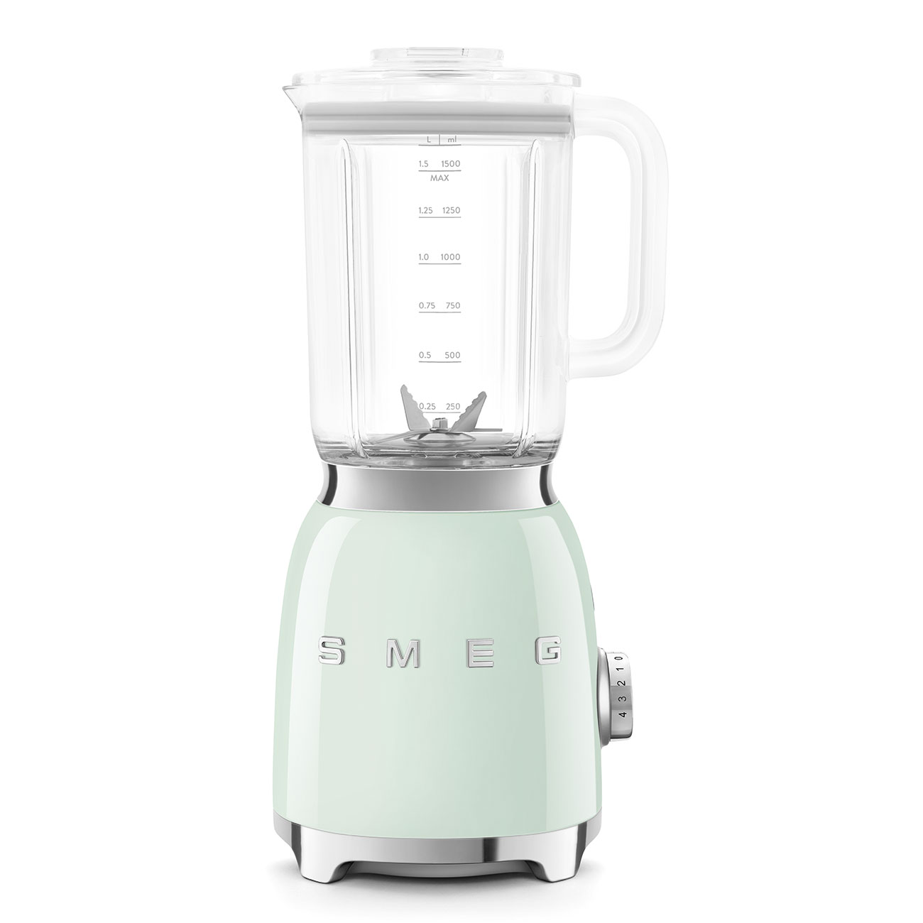 Stolní mixér Smeg 50's style BLF03PGEU / 800 W / 1,5 l / pastelově zelená Varianta: ivi2