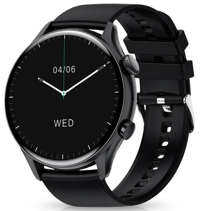 Chytré hodinky Niceboy Watch GTR  / Bluetooth / 1,35" (3,4 cm) AMOLED displej / černá Varianta: ivi1
