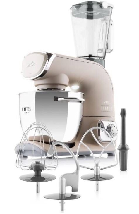 Kuchyňský robot ETA Gratus Evo Smart 1028 90025 / 1500 W / 5,5 l / béžová Varianta: ivi1
