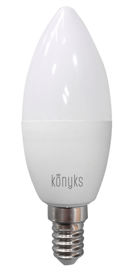 Chytrá LED žárovka Konyks Antalya E14 Max Easy / Wi-Fi / Bluetooth / 5 W Varianta: ivi10