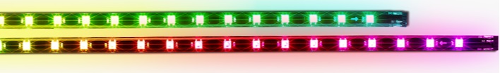 Adresovatelný RGB LED pásek BitFenix Alchemy 3.0 / pro ASUS Aura Sync / 30 cm Varianta: ivi1