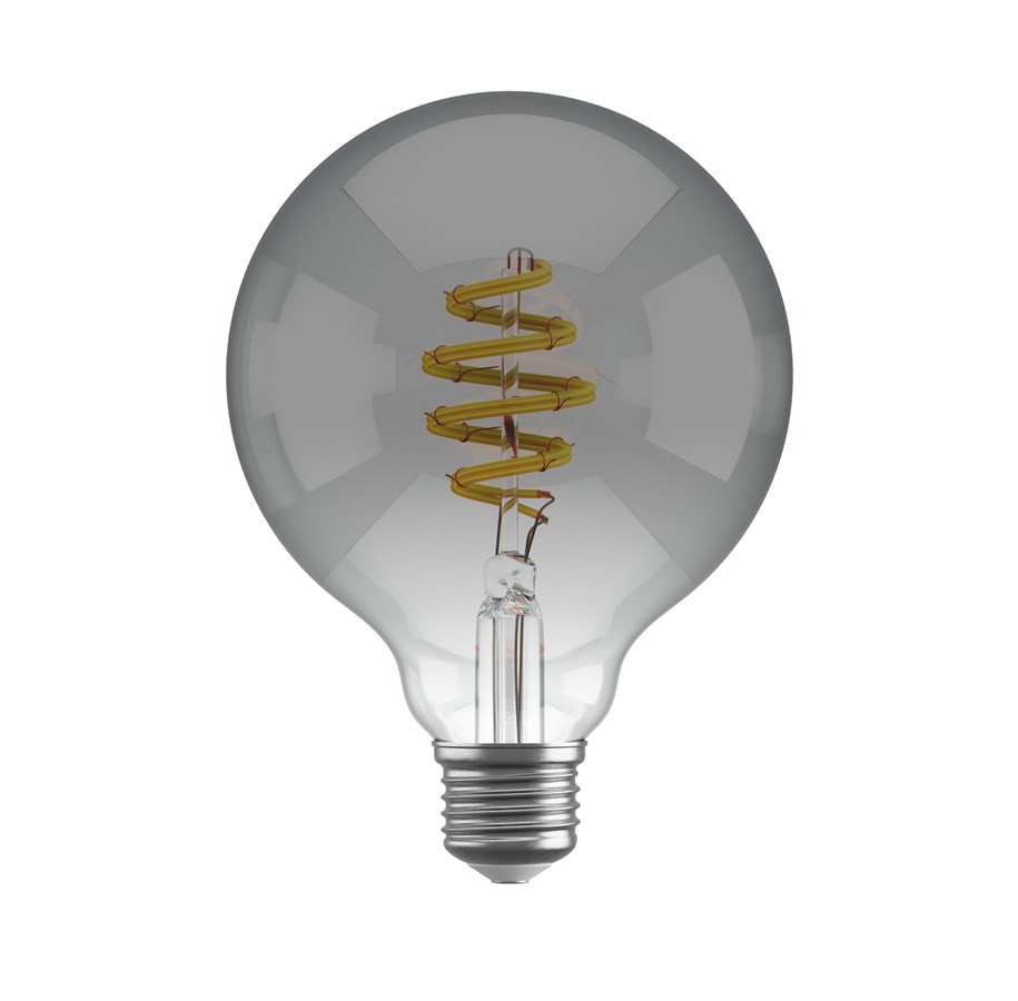 Chytrá LED žárovka Hombli G95 CCT Filament HBEB-0311 / Wi-Fi / E27 / kouřová/teplá bílá Varianta: ivi7