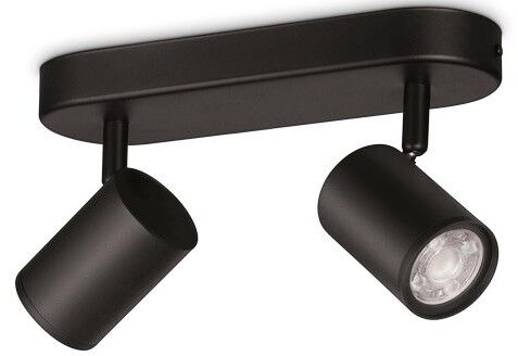 Bodové svítidlo WiZ TUNAGLE IMAGEO 2xGU10 / 10 W / kov / černá Varianta: ivi4