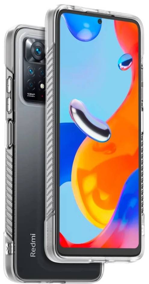 Made for Xiaomi Ochranný kryt pro mobilní telefon Xiaomi Redmi Note 11 Pro 4G/5G / transparentní Varianta: ivi1