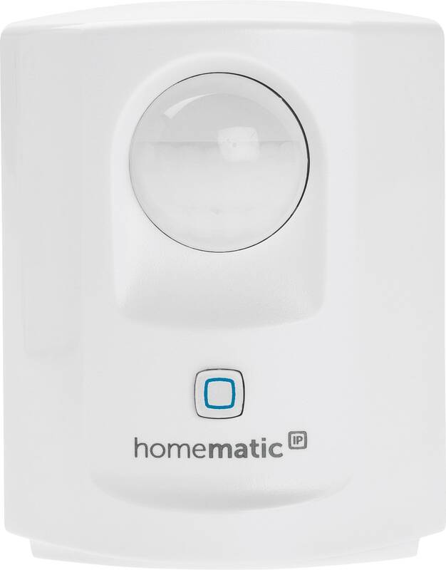 Detektor pohybu Homematic IP se senzorem jasu (HmIP-SMI) / zorný úhel 105° / dosah až 12 m / bílá Varianta: ivi5