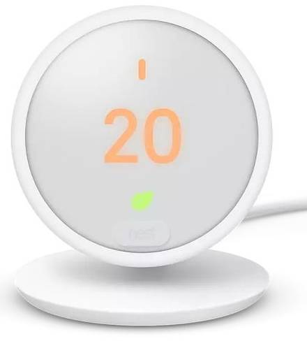 Chytrý termostat Google Nest Thermostat E HF001235-EX / Wi-Fi / 2,4 GHz/5 GHz / matný displej / bílá Varianta: ivi1