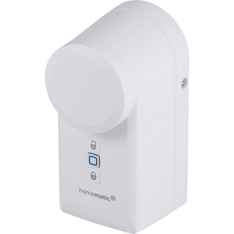Pohon dveřního zámku Homematic IP HmIP-DLD / dosah 200 m / bílá Varianta: ivi1