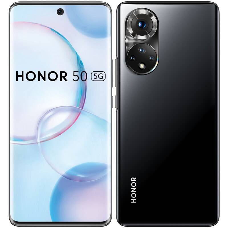 Mobilní telefon Honor 50 5G / 6GB/128GB / 6,57" (16,7 cm) OLED displej / černá Varianta: ivi4
