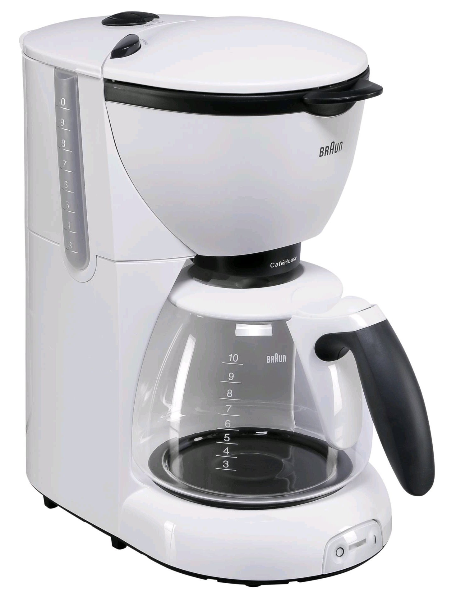 Kávovar na překapávanou kávu Braun KF 520/1 WH 1 100 W / 1 l / bílá Varianta: ivi1