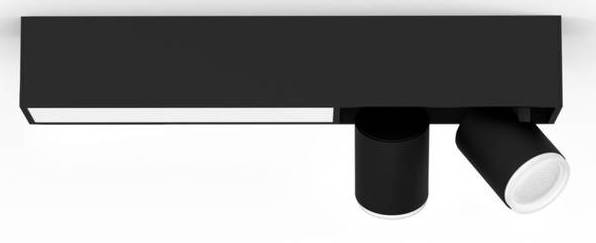 Stropní bodové svítidlo Philips Hue Centris White and Color Ambiance 2 Spot (5061030P7) / 1560 lm / 11 W / Wi-Fi / černá Varianta: ivi2