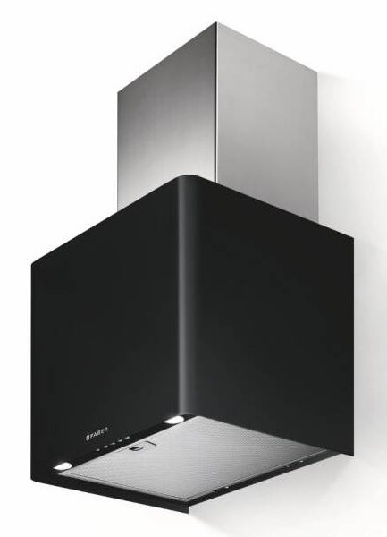 Odsavač par Faber LITHOS EG6 BK A45 580 m³/h / 140 W / černá / nerez Varianta: ivi1