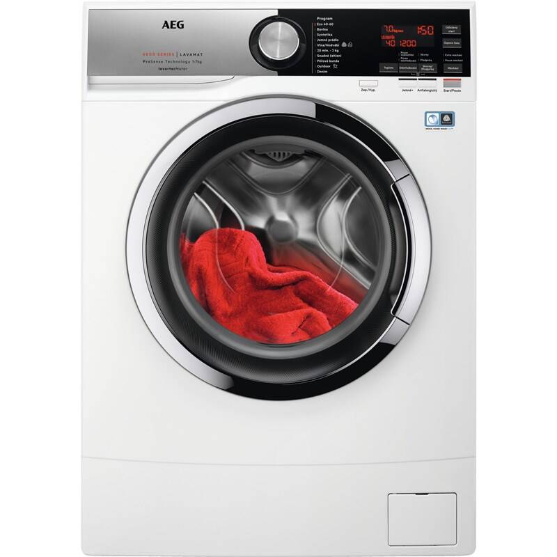 Pračka AEG ProSense™ 6000 L6SNE27CC / 7 kg / 1200 ot./min. / bílá Varianta: ivi2
