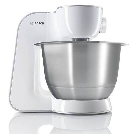 Kuchyňský pákový robot Bosch MUM54230 / 900 W / 7 rychlostí / 3,9 l / stříbrná/bílá Varianta: ivi1