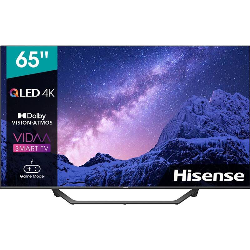 Smart televize Hisense 65A79GQ / QLED / 3840 × 2160 px / 65" (163 cm) / 4K Ultra HD / černá/šedá Varianta: ivi1