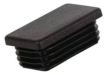 German Záslepka potrubí / 30 x 20 mm / plast / černá Varianta: ivi1