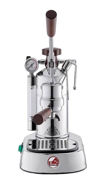 Manuální pákový kávovar La Pavoni Professional Lusso LPLPLH01EU / 950 W / 1,6 l / nerez/dřevo Varianta: ivi1