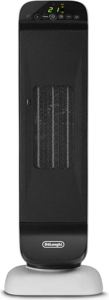 DeLonghi Teplovzdušný keramický ventilátor De'Longhi HFX25S20 / 2000 W / LED displej / černá/bílá Varianta: ivi1