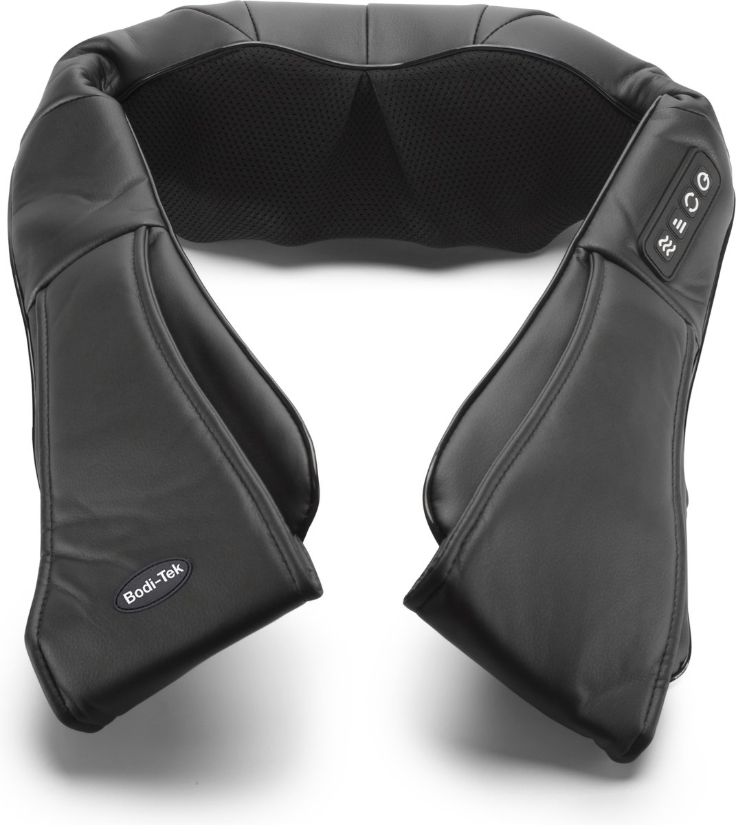 Masážní infračervený Shiatsu polštář na záda a šíji Bodi-Tek BT-MANS / černá Varianta: ivi1