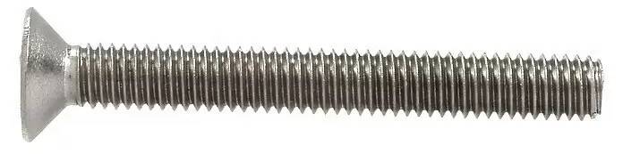 Zápustný šroub Marinetech / 0,6 x 9 cm / vnitřní šestihran / nerez Varianta: ivi6