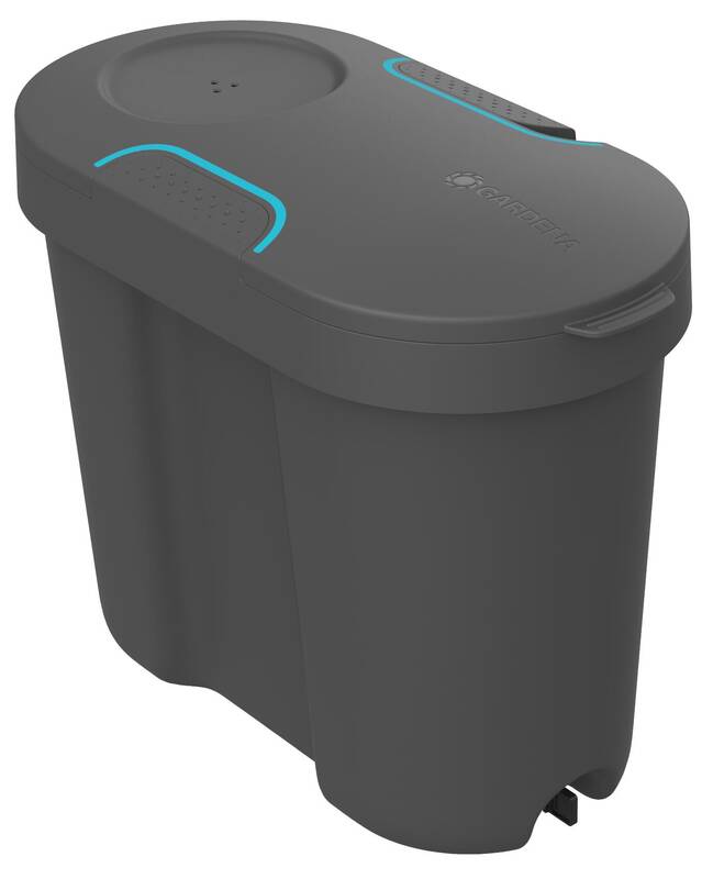 Sada solární zavlažování se zásobníkem Gardena AquaBloom 13301-20 / 10,5 l / akumulátorový pohon / černá Varianta: ivi1