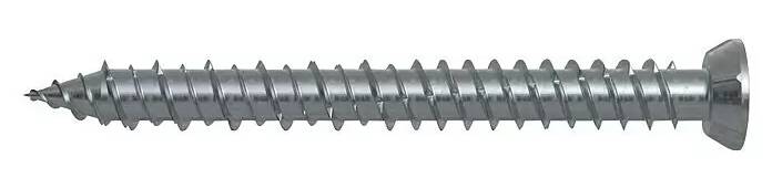Montážní kovový vrut Solid Elements / 152 mm / 6 ks / stříbrná Varianta: ivi2