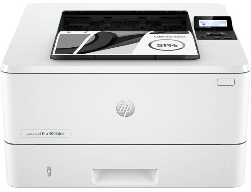 Laserová tiskárna HP LaserJet Pro 4002dne (2Z605E#B19) / 1200 x 1200 DPI / černobílý tisk / 40 stran/min. / bílá Varianta: ivi1