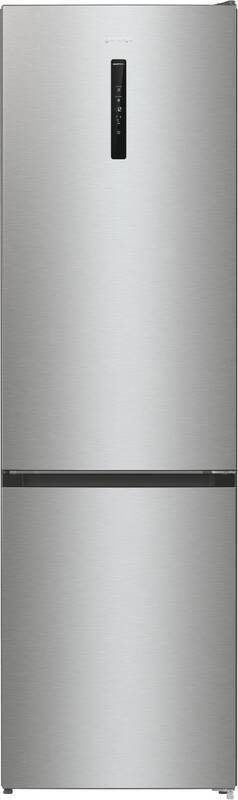Kombinovaná chladnička Gorenje NRK6202AXL4 / 200 cm / 331 l / 38 dB / nerez Varianta: ivi1