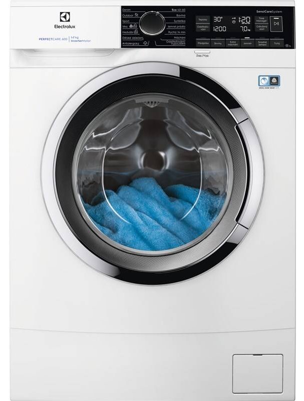 Pračka Electrolux SensiCare 600 EW6SM227CC / kapacita 7 kg / volně stojící / bílá Varianta: ivi1