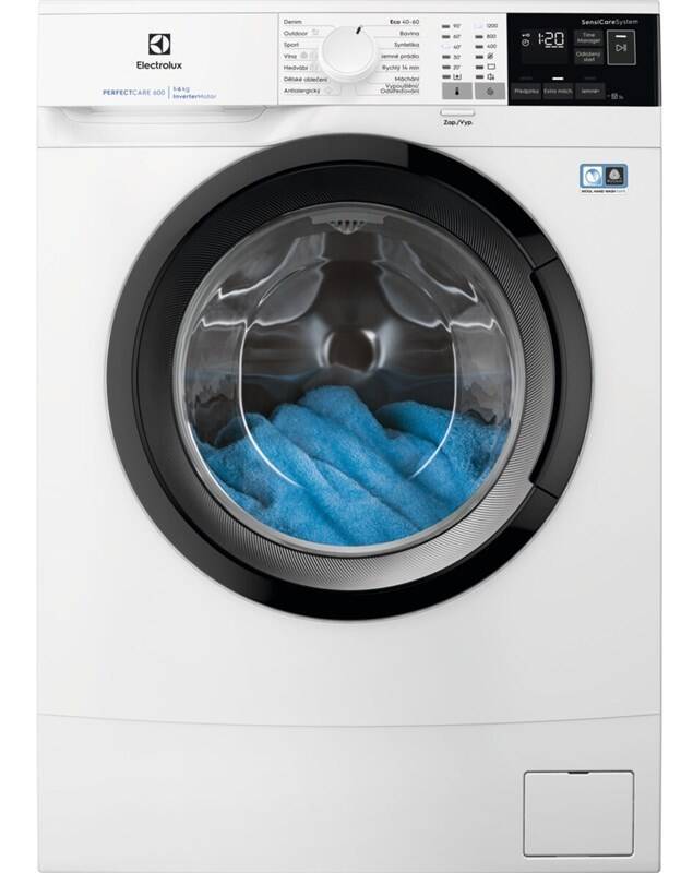 Pračka Electrolux SensiCare 600 EW6SN426BCI / kapacita 6 kg / 77 dB / bílá Varianta: ivi2