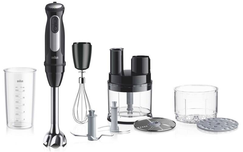 Ponorný mixér Braun MultiQuick 5 Pro MQ55.755.MBK / 1000 W / černá Varianta: ivi2